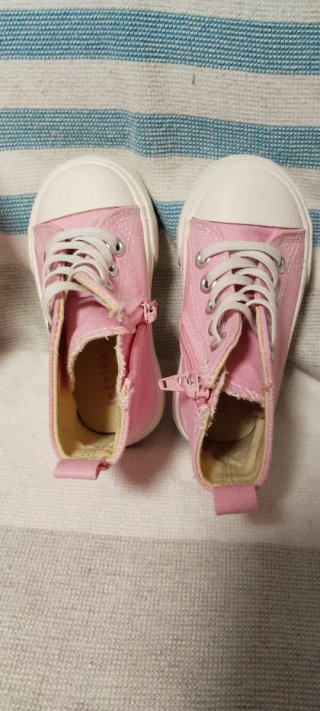 Zapatillas altas Lefties rosa talla 20