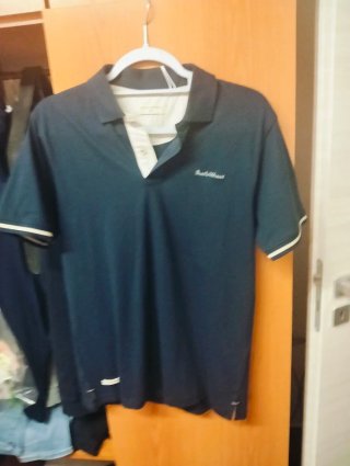 Polo Baci & Abbracci Blu