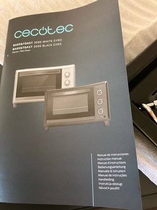 Horno Cecotec Bake&Toast 3090 Negro