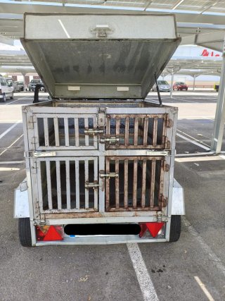 Remolque para perros