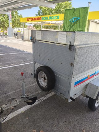 Remolque para perros