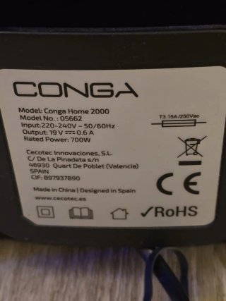 Base autovaciado Conga 2290 Cecotec
