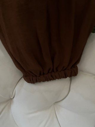 Pantalones marrones de lino