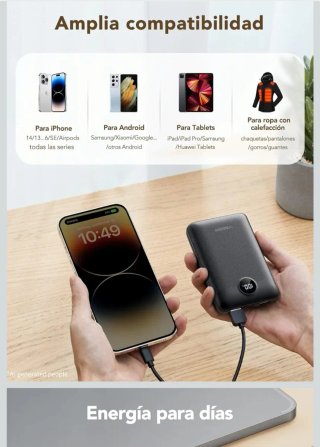 Cargador Portátil VEGER 20000mAh