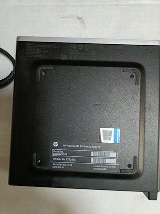 Ordenador Mini PC HP 600 G4 i5 8a 16Gb RAM 512 SSD
