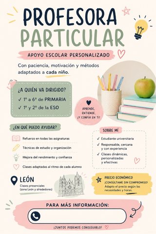 ¡Apoyo escolar en León! | Primaria y ESO