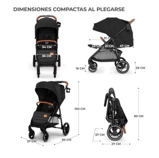 Silla de paseo Kinderkraft Grande Plus