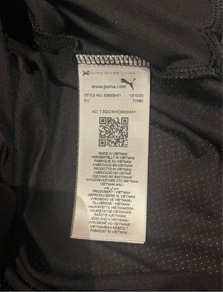 Camiseta Puma Hyrox Negra Talla M