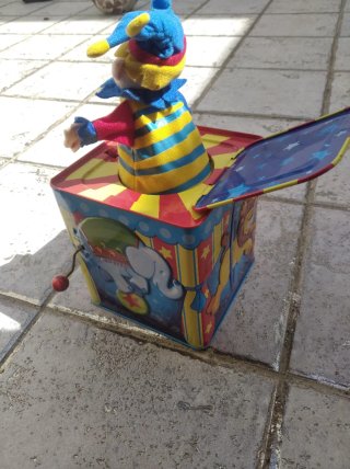 Caja Musical Silly Circus Vintage