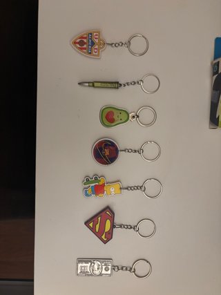 Pack 7 Llaveros Divertidos