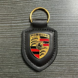 Llavero Porsche Negro