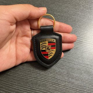 Llavero Porsche Negro