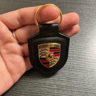 Llavero Porsche Negro