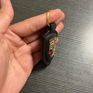 Llavero Porsche Negro
