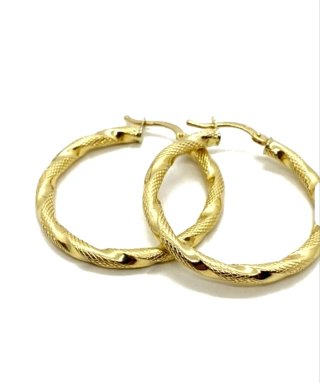 Pendientes Aro Oro 14 Kl.