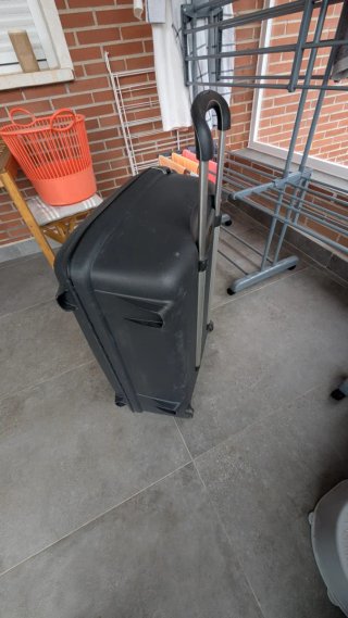 Maleta Samsonite Grande Dura Gris Oscuro