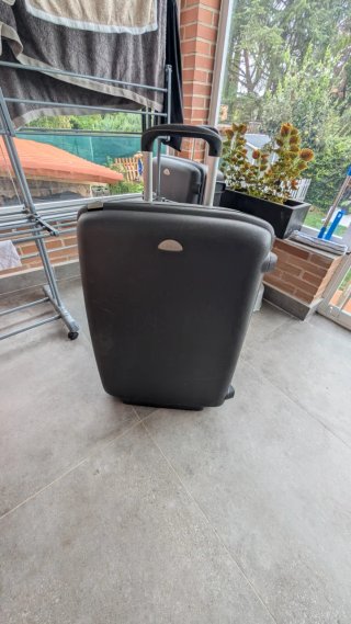 Maleta Samsonite Grande Dura Gris Oscuro