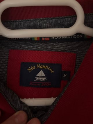 Polo NOS NAUTICOS Talla M Rojo
