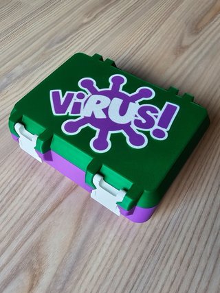 Estuche para cartas VIRUS