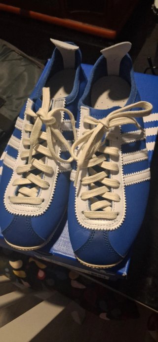 Adidas T40 Azul/Blanco