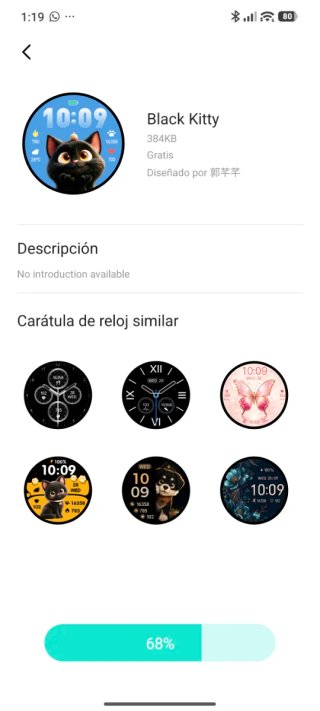 Reloj Inteligente Multicolor