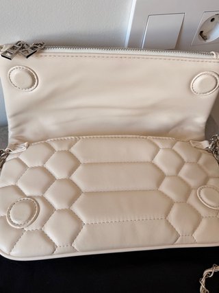 Bolso Zadig & Voltaire Beige/Plata Acolchado