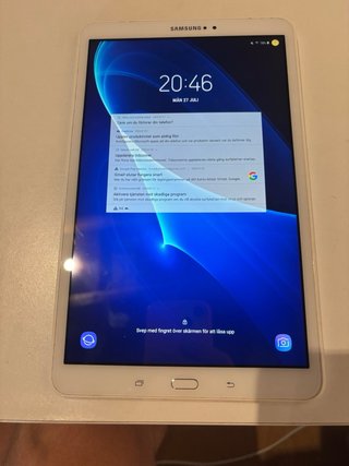 Samsung Galaxy Tab A 2016 Plata/Blanco