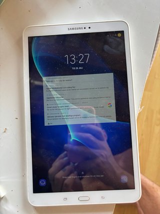 Samsung Galaxy Tab A 2016 Plata/Blanco