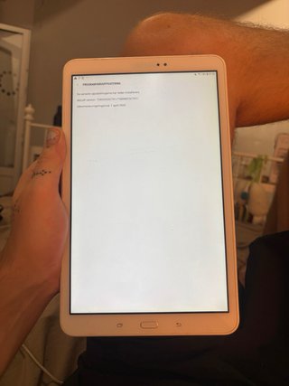 Samsung Galaxy Tab A 2016 Plata/Blanco