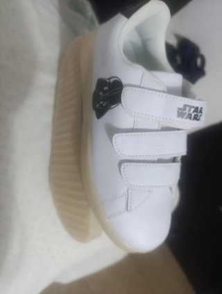 Botas Star Wars T. 38 Velcro Blancas