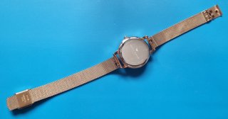 Reloj Olivia Burton Mujer Azul y Dorado