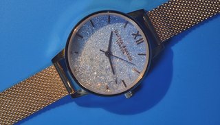 Reloj Olivia Burton Mujer Azul y Dorado