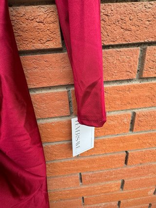 Vestido Feversave Aria Talla Única Rojo