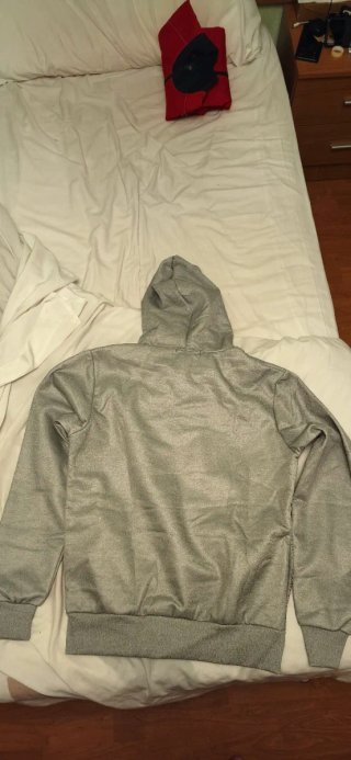 Sudadera gris