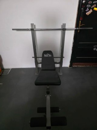 Banco de musculación ajustable