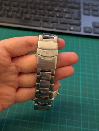 Fossil Big Tic JR-8142 Ana-Digi Reloj