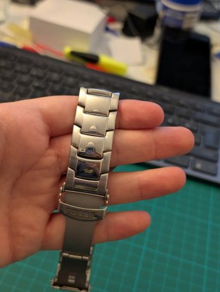 Fossil Big Tic JR-8142 Ana-Digi Reloj
