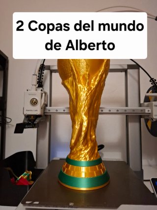 2 Copas del Mundo 3D Alberto