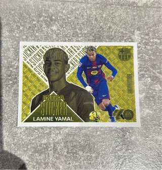 Lamine Yamal Extra Sticker GOLD