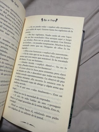 Alas del Fuego./ libro como nuevo