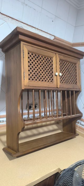 Platero de cocina de madera