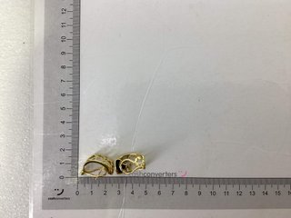argollas oro 18k