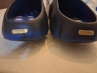 Zapatillas Nike MIDI 001 Negras y Azules