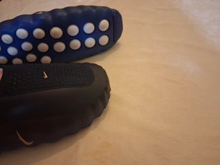 Zapatillas Nike MIDI 001 Negras y Azules