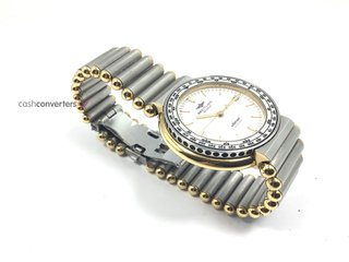 reloj pulsera premium unisex breitling elesse damen uhr 81170 30mm stahl/gold top zustand vintage br260