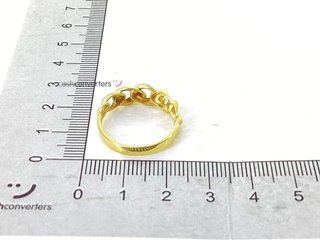 anillo oro 18k