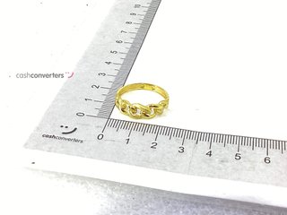 anillo oro 18k