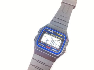 relojes digitales casio f-91w