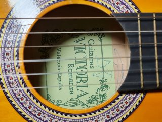 Guitarra Victoria Romanza Valencia-Esp