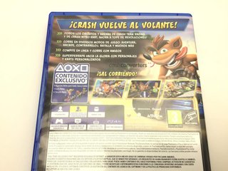 crash team racing nitro fueled ps4